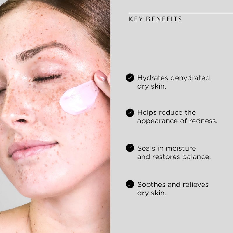 COSMEDIX Emulsion Intense Face Moisturizer for Women & Men - Ultra-Nourishing Hydrating Face Cream for Dry Skin & Redness - Shea Butter Lotion Facial Skin Care for Smoother, Radiant Glow - Image 3