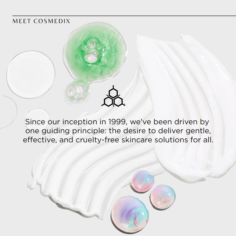 COSMEDIX Emulsion Intense Face Moisturizer for Women & Men - Ultra-Nourishing Hydrating Face Cream for Dry Skin & Redness - Shea Butter Lotion Facial Skin Care for Smoother, Radiant Glow - Image 5