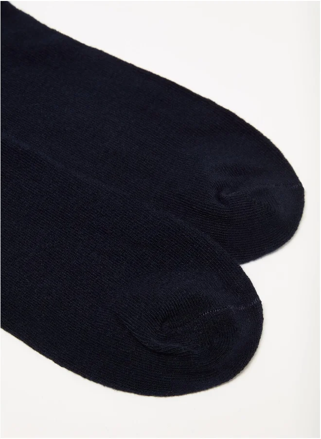 Ovs Five-pair pack mid-length stretch socks