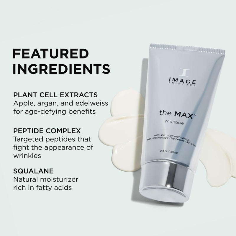 IMAGE Skincare, the MAX Masque, Facial Mask to Help Tighten, Firm, Smooth and Enhance Appearance of the Skin, 2 fl oz - Image 4