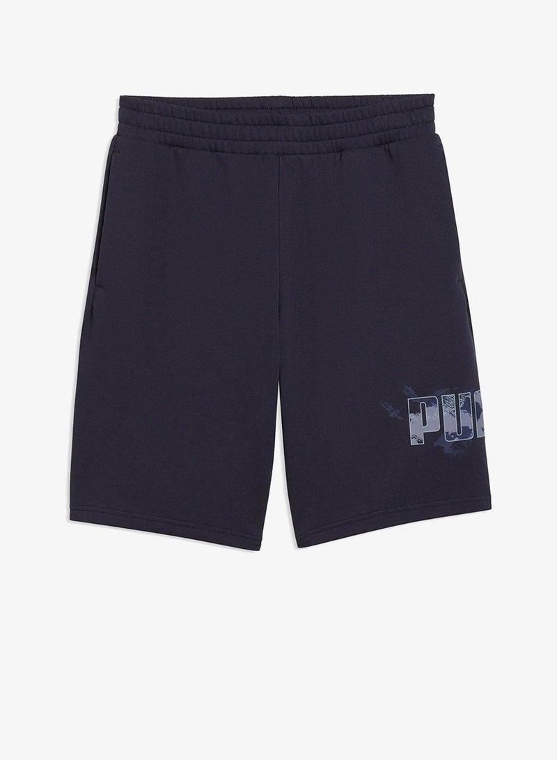 PUMA 10" Camo Training Shorts - Image 1