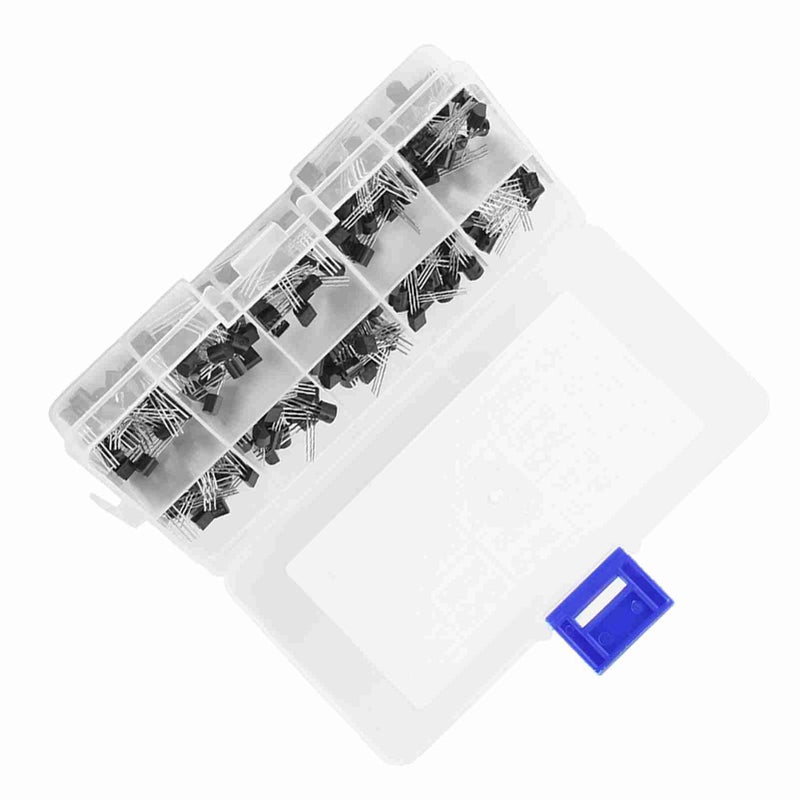 200pcs 10 Values NPN PNP TO‑92 BC327‑BC558 Transistor Assortment DIY Kit - Image 5