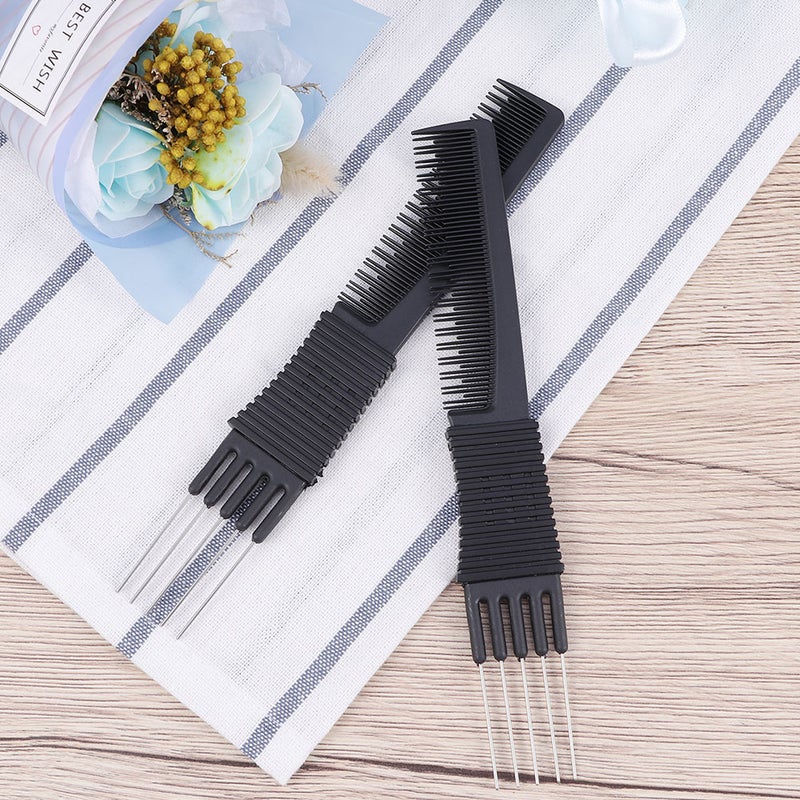 3Pcs Multi-style Comb Special Pick Comb Black Hair Comb for Salon - Image 5