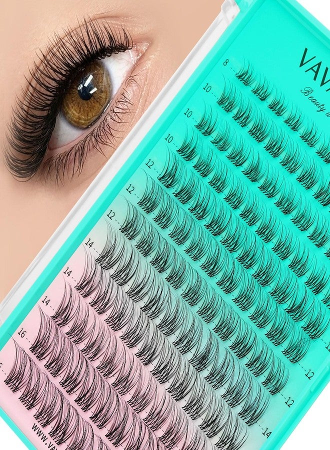 VAVABEAUTY Lashes Clusters IVY Natural Cluster Eyelashes D Curl - Image 1