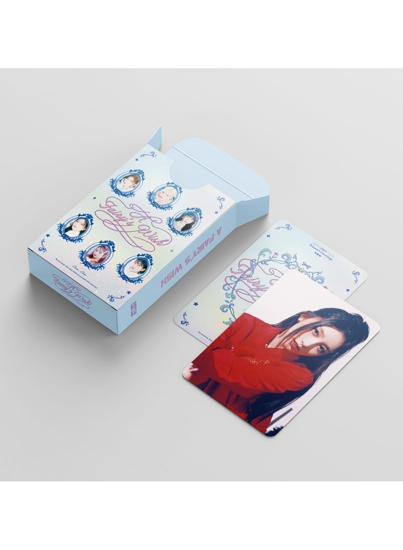 NIBEMINENT 55 Pcs Kpop IVE Fairy's Wish Lomo Cards Card For Fans Collection Gifts - Image 3