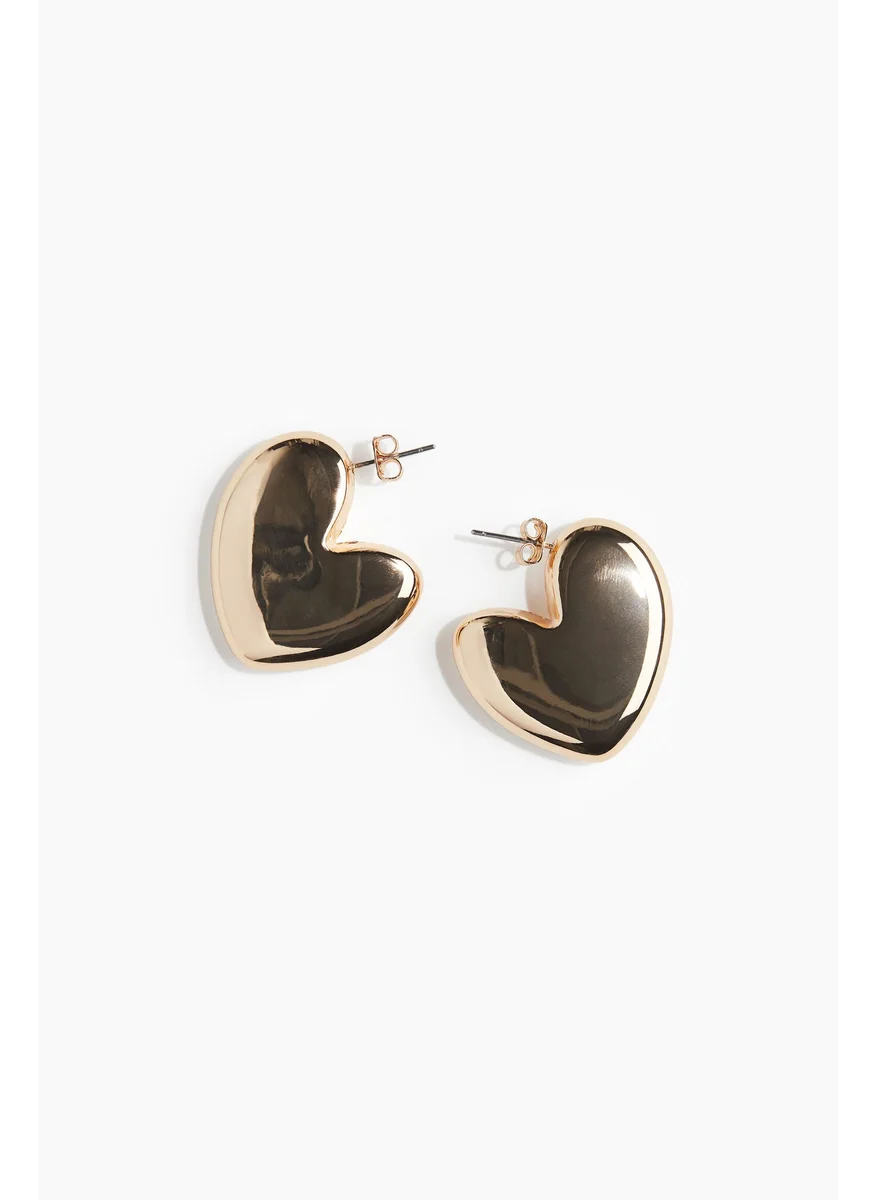 اتش اند ام Heart-Shaped Earrings