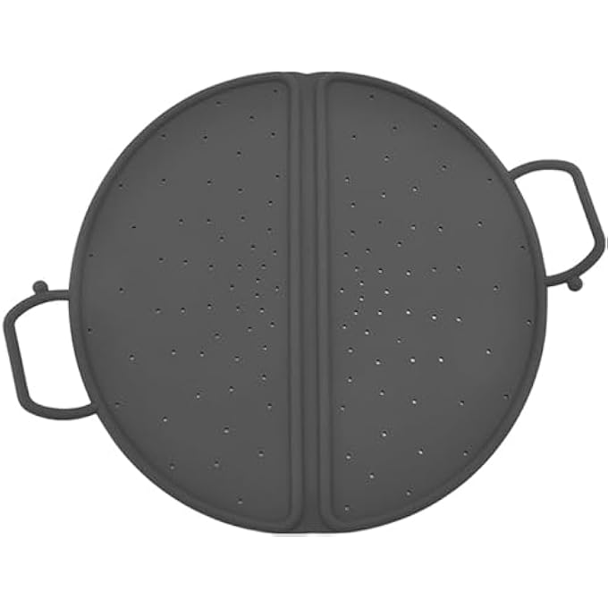 KASTWAVE Silicone Steamer Basket With Durable Handles 12X12In Vegetable Steamer Insert Cooking Rack MultiFunctional Silicone Trivet Food Steamer For Instant Pot Camping And Kitchen Use - Image 1