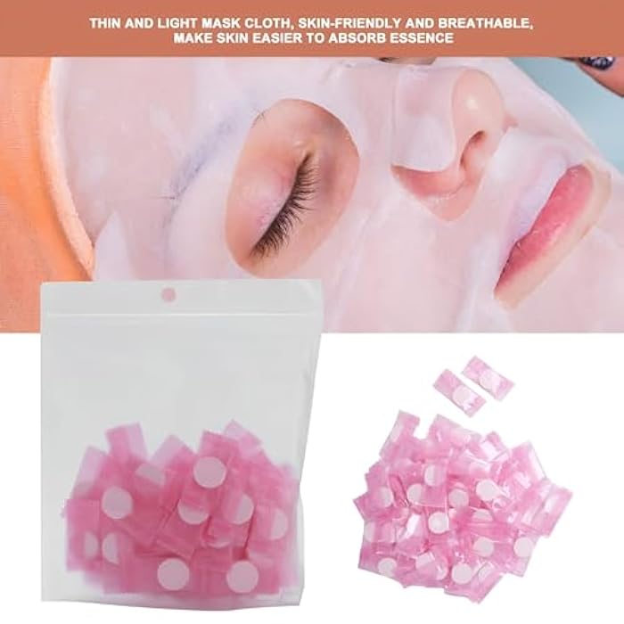 COMPRESSION FACE MASK - Enjoy a unique experience with our Silk Leaf Face Mask, Perfect for Moisturizing and Caring for Skin Anytime and Anywhere.(200pcs) - Image 3