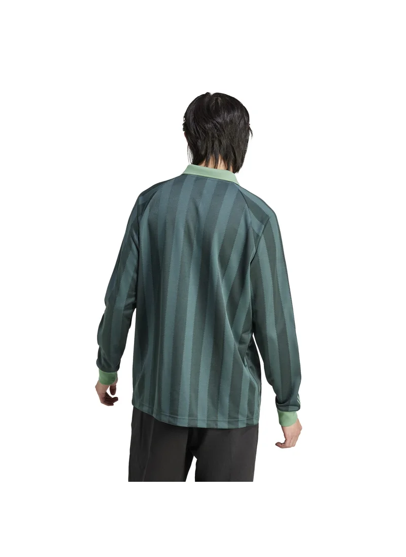 اديداس adidas LS JERSEY Green Originals Men JERSEYS