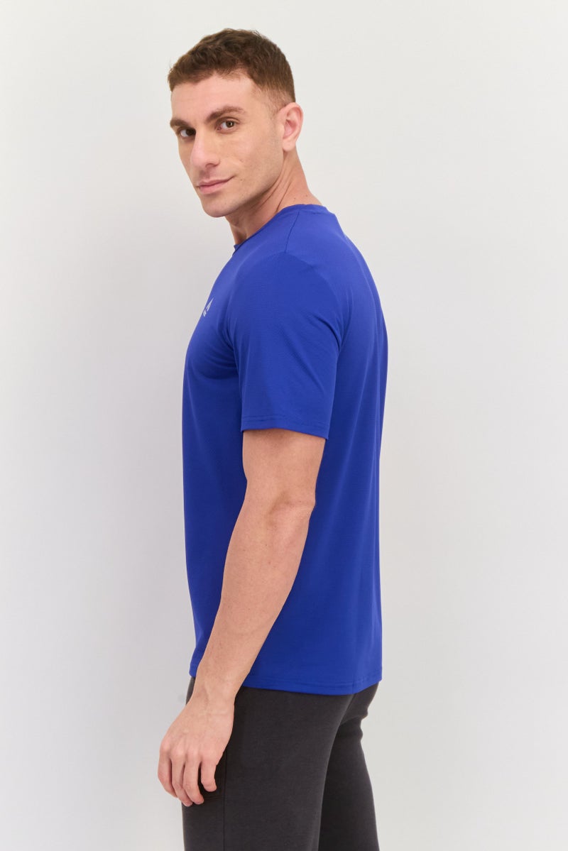 RBX Men Sportwear Fit Long Sleeve Outdoor T Shirt, Blue  - Image 2