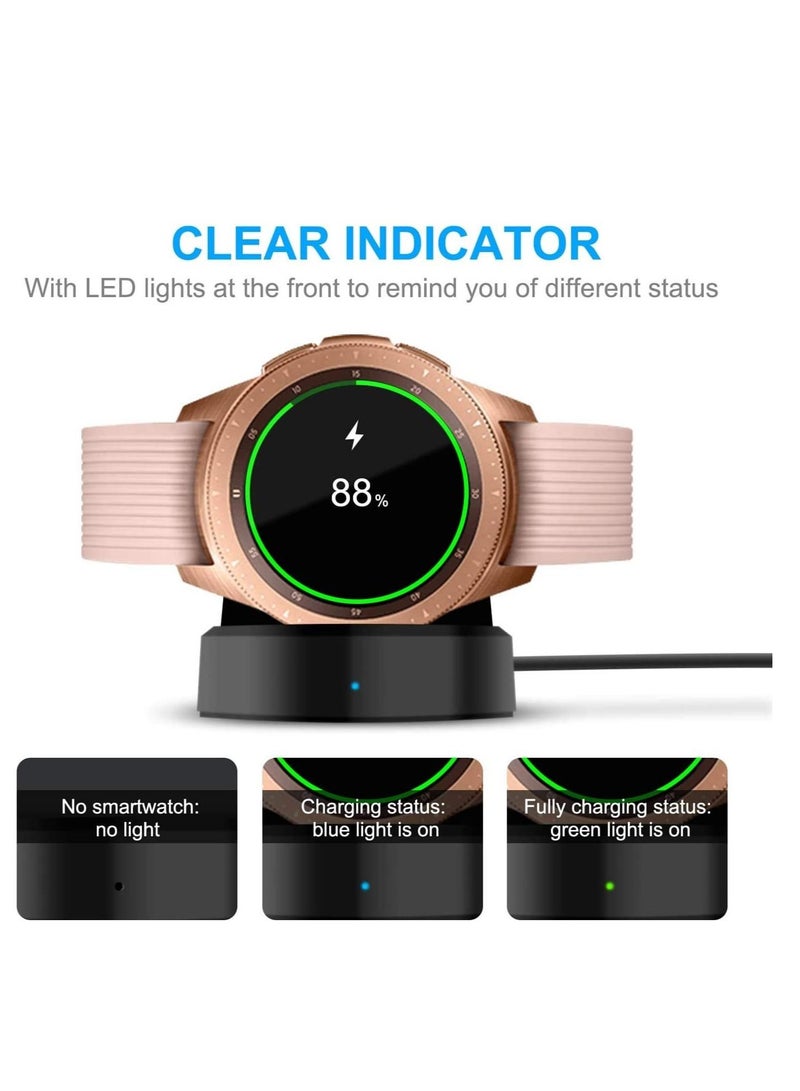 ELTRAZONE Charger for New Samsung Galaxy Watch 42mm/46mm/S3, Upgraded Charging Cradle Dock for Samsung Galaxy Watch SM-R800/R810/R815 Smart Watch Charger - Image 3