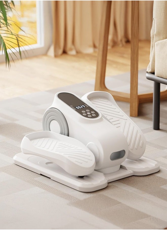 XiuWoo Quiet Electric Under Desk Elliptical Machine, Portable 12-Speed Seated Leg Exerciser with Remote Control, Compact and Low-Impact Elliptical for Seniors, Home, Office, or Gym  - Image 1