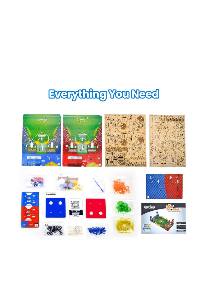Smartivity DIY Mini Football, Soccer Table STEM Educational Fun Toys for Age 8 to 14 Toy for Boys Girls 8 10 12 14 Science Toy Educational Based  - Image 5