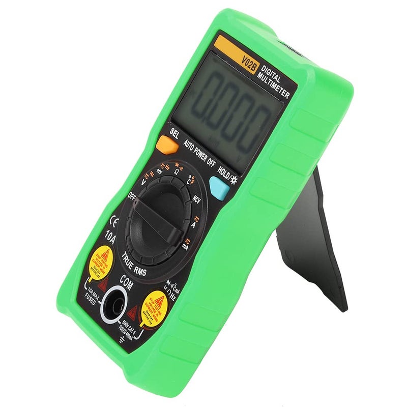 V02B Analog Digital Transistor Tester High Precision Automatic Range Multimeter (Green) - Image 4