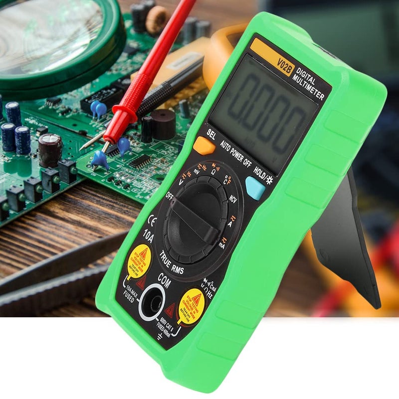 V02B Analog Digital Transistor Tester High Precision Automatic Range Multimeter (Green) - Image 2