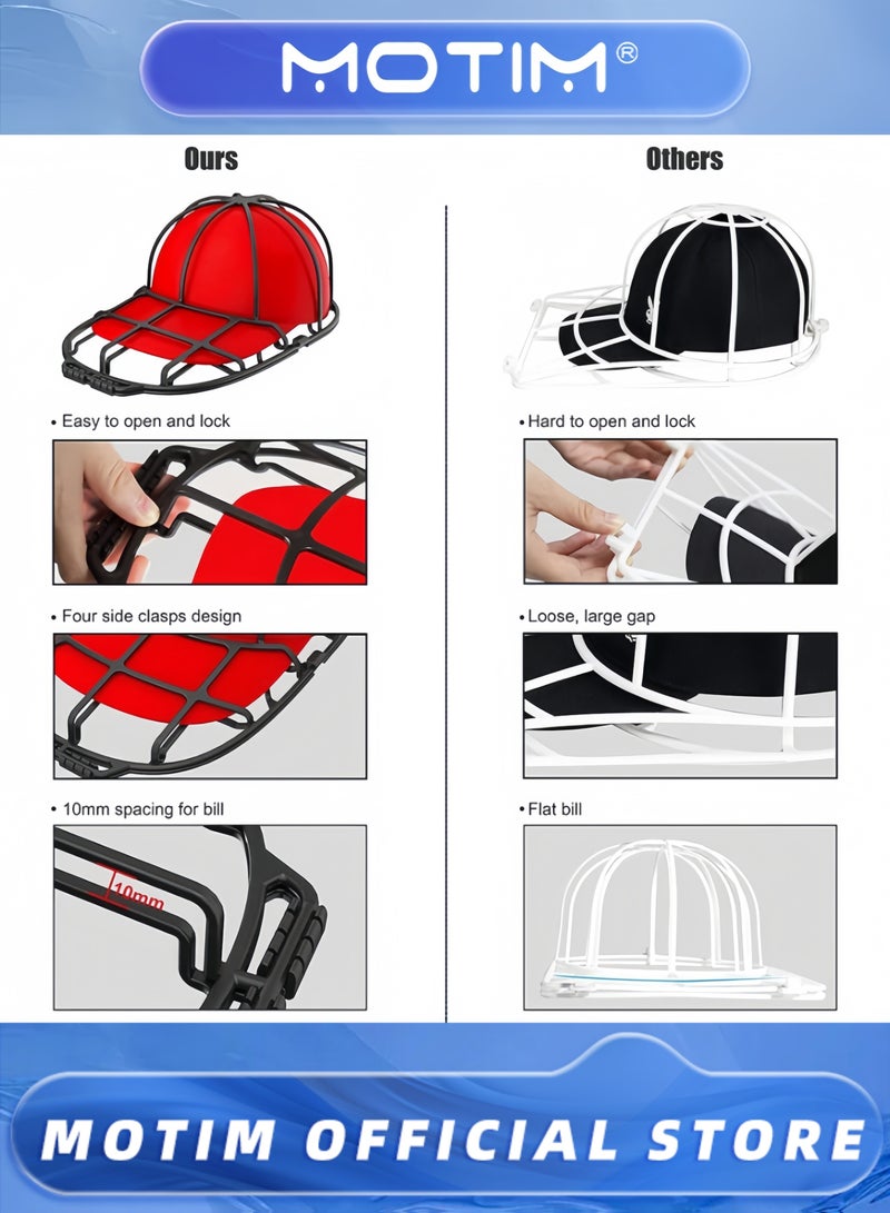 Motim 2PCS Multifunctional Baseball Cap Washer Frame Double-Deck Hat Cleaner Shaper and Protector - Image 4