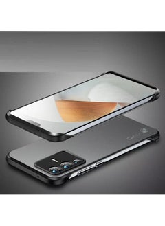 Realcase REALCASE for Vivo V23 5G Back Cover Case | Stylish Frameless Matte Hard Back Skin | Soft TPU Shock Proof Bumper Back Cover for Vivo V23 5G (F-Black)  - Image 5