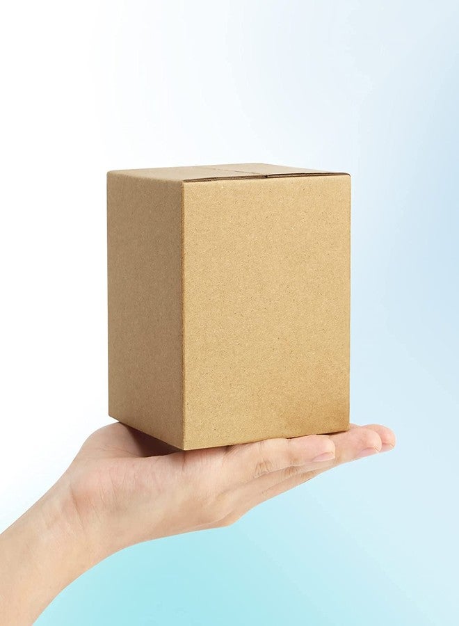 Powerlon® 5" Lenght x 5" Breadth x 5" Height Brown 3 Ply Small Corrugated Cardboard Packaging Box For Multi Purpose Use (Pack of 50) - Image 5