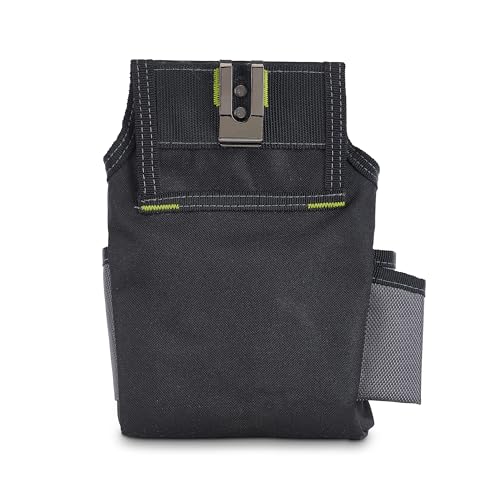 AWP Ballistic Nylon Mini Tool Pouch Multi-Pocket Organizer for Electricians, Professional Tool Box for Efficient Organization, Black/Gray | 1L-23021-2 - Image 4