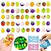 CIYOJA 50 Pcs Glow in The Dark Mini Fruit Figurines Blind Bag Set Resin Luminous Fruits for DIY Crafts Fairy Garden Accessories Dollhouse Decor Mystery Bag Party Favors Surprise Gift Set - Image 2
