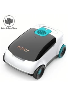 Aiper Aiper - Scuba L1 Cordless Robotic Pool Cleaner for Above-Ground Pools up to 1100sq.ft, Bumper Protection, Automatic Pool Vacuum - White  - Image 1