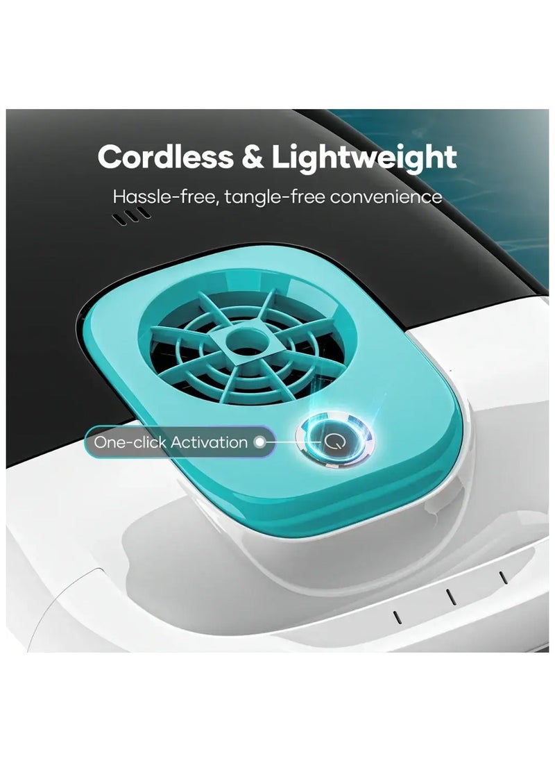 Aiper - Aiper - Scuba L1 Cordless Robotic Pool Cleaner for Above-Ground Pools up to 1100sq.ft, Bumper Protection, Automatic Pool Vacuum - White - Image 1