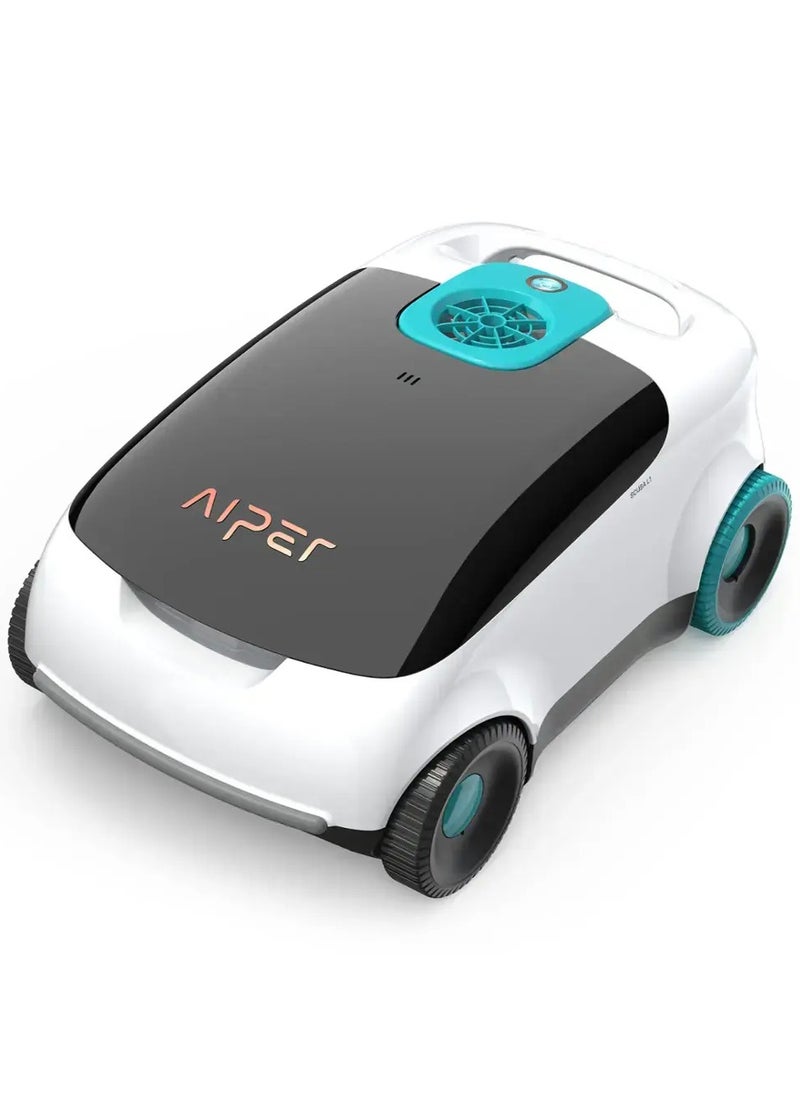 Aiper - Aiper - Scuba L1 Cordless Robotic Pool Cleaner for Above-Ground Pools up to 1100sq.ft, Bumper Protection, Automatic Pool Vacuum - White - Image 1
