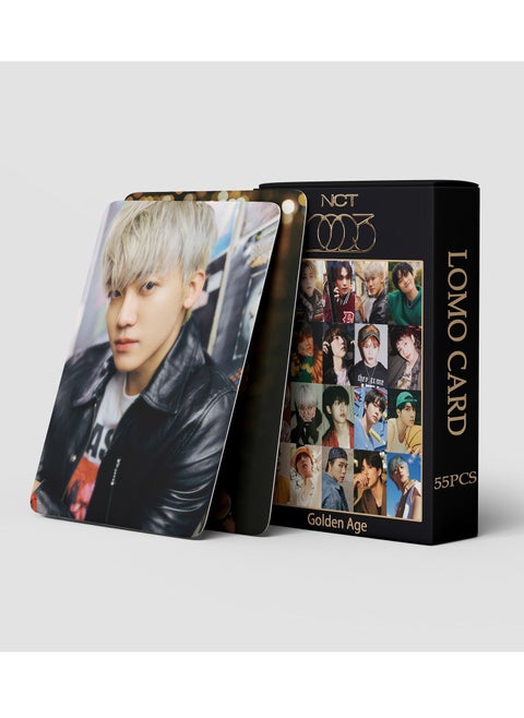 55Pcs NCT 2023 New Single Golden Age Lomo Carad