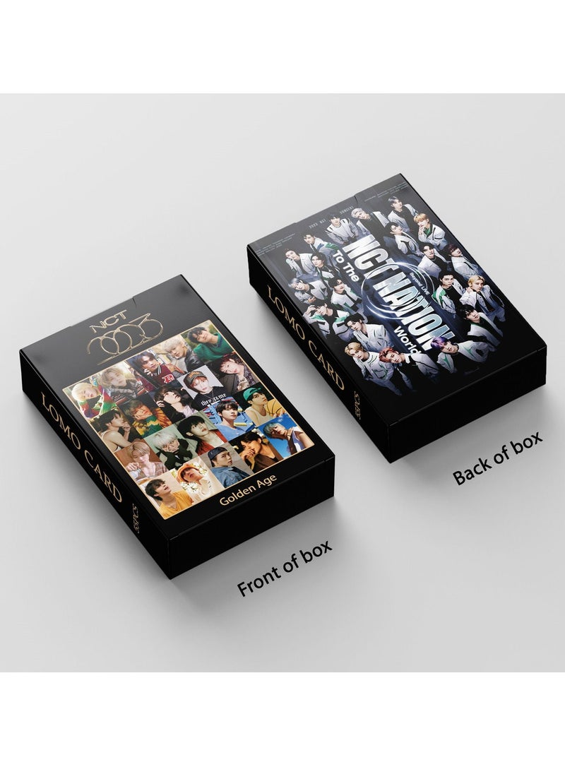 55Pcs NCT 2023 New Single Golden Age Lomo Carad