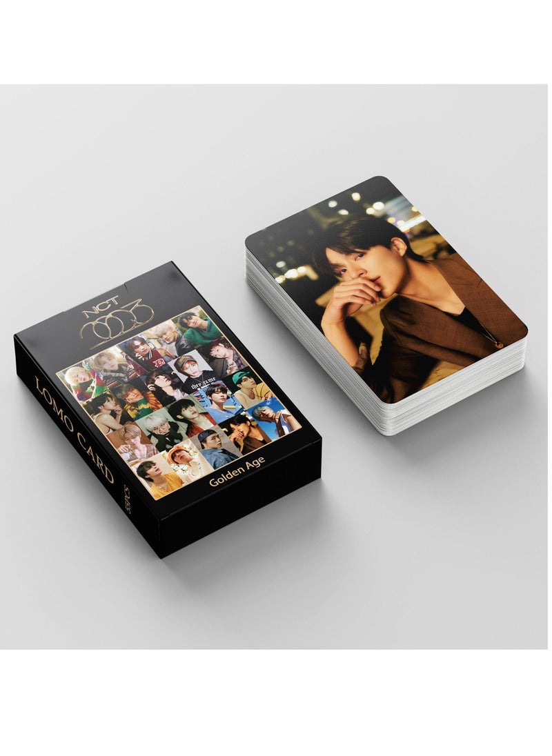 55Pcs NCT 2023 New Single Golden Age Lomo Carad