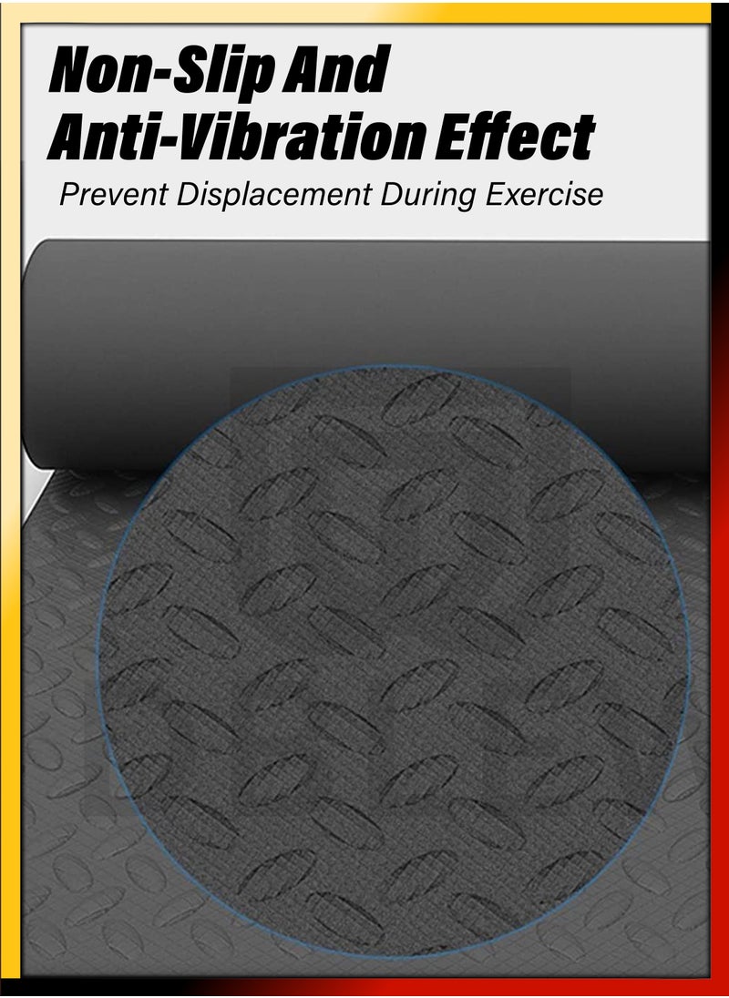 DBLEW 30 Square Feet Anti Fatigue Non Slip Grip Mat Gym Treadmill Spinning Bike Cross Trainer Yoga Workouts Garage Fitness Home Exercise Industrial Kitchen Floor Protection Kids Baby Toddlers Safety Rug  - Image 5