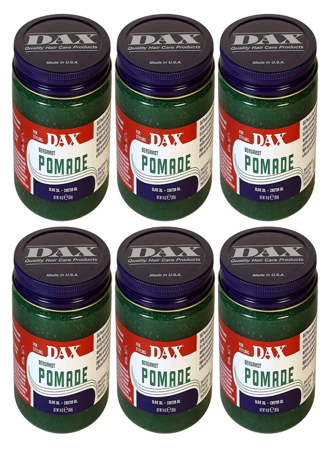 Dax Pomade (Bergamot) 14 Ounce Jar (414ml) (6 Pack) - Image 1