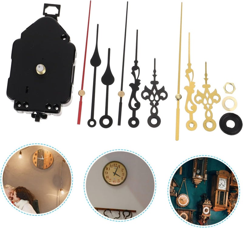 OSALADI Replacement Clock Movement Non-Ticking Hands Quartz Wall Pendulum Clock Mechanism for Decor - Image 5