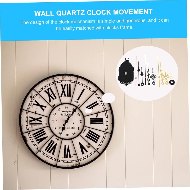 OSALADI Replacement Clock Movement Non-Ticking Hands Quartz Wall Pendulum Clock Mechanism for Decor - Image 3