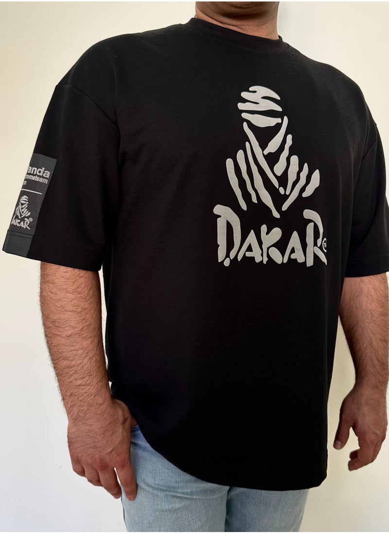 panda extreme team - cotton drop shoulder t shirt over size big size - Image 1