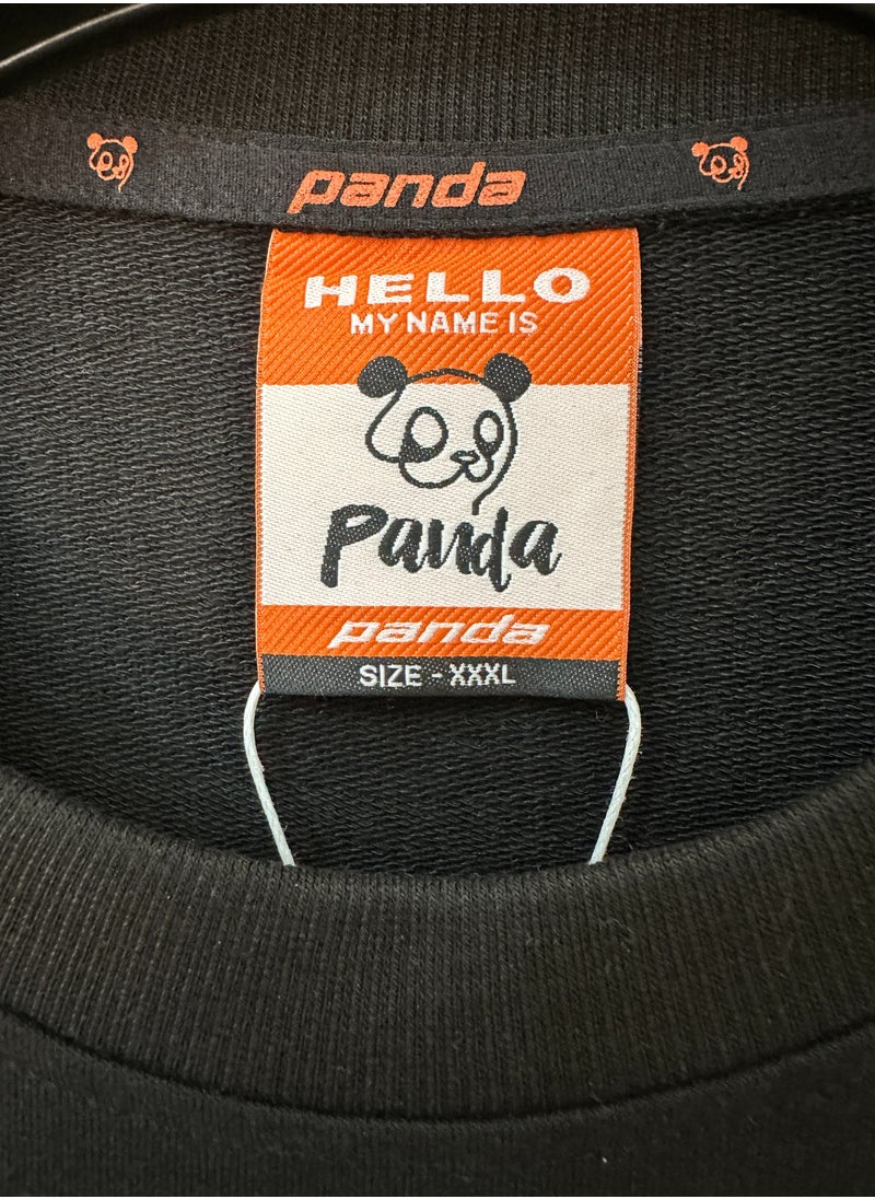 panda extreme team - cotton drop shoulder t shirt over size big size - Image 1