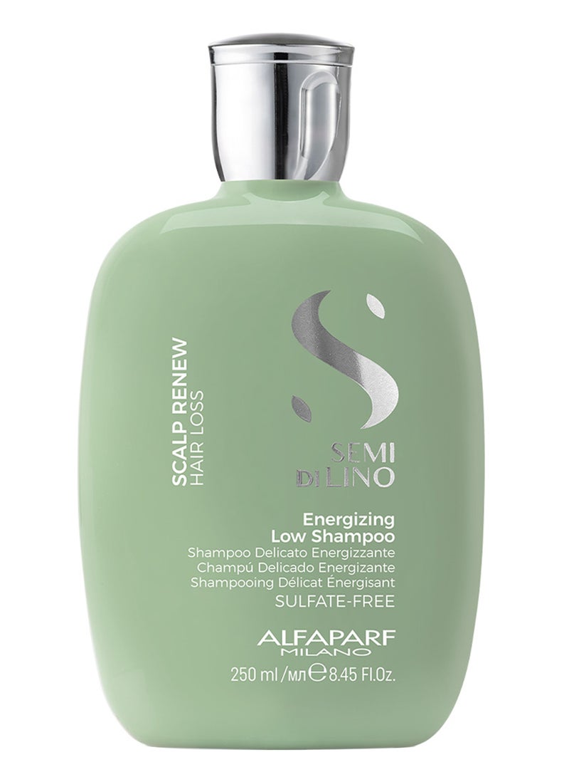 ALFAPARF Milano Semi di Lino Scalp Renew Energizing Low Shampoo, 250 ml - Image 1