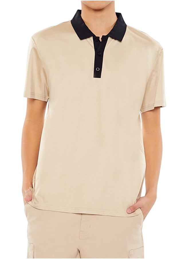 FOREVER 21 Supima Cotton Slim Polo Shirt  - Image 1