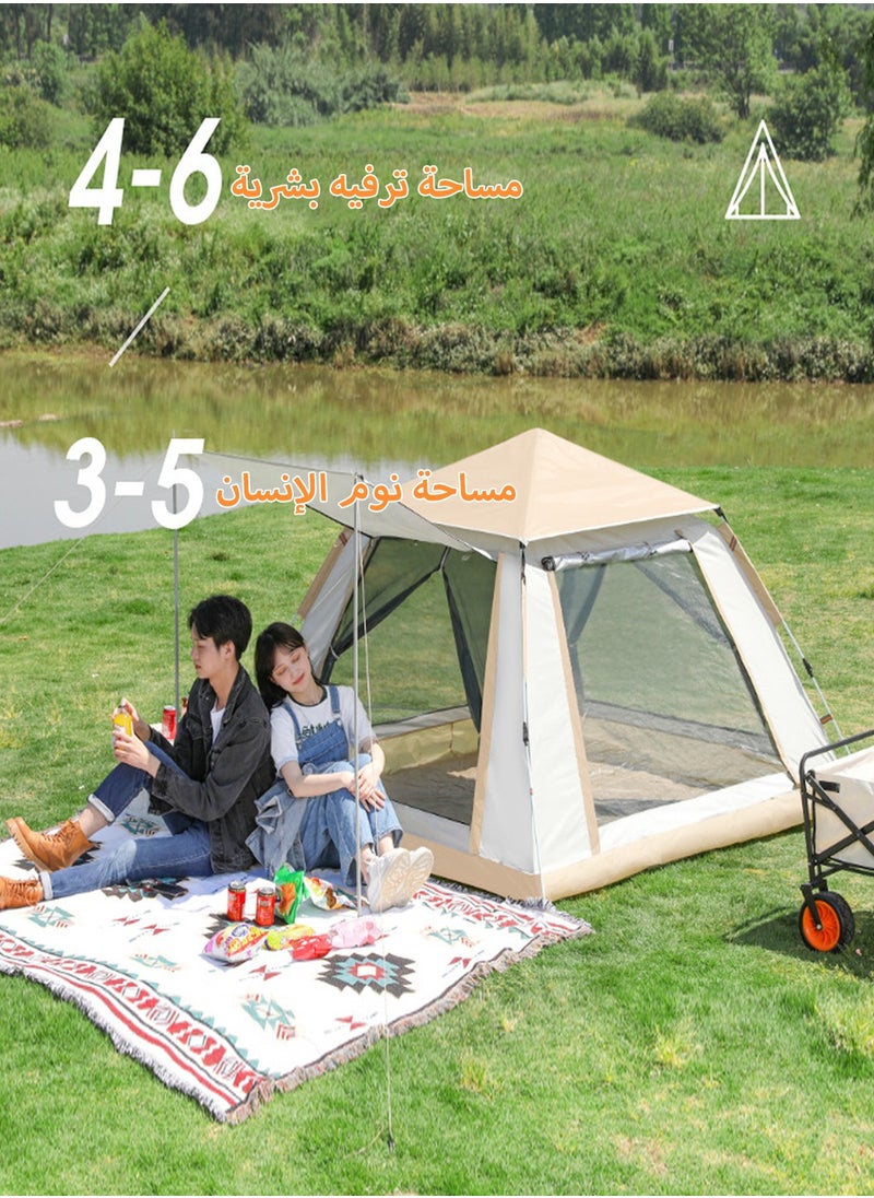 Pop Up Tent,Family Camping Tent with Travel-Carry Bag,2 Big Door/Floor-to-Ceiling mesh Window and 1 Dome mesh Window(Removable Top),Waterproof/Windproof Instant Tent,for Hiking - pzsku/ZF1FFC31E278AB88C3C96Z/45/_/1740628330/ba852dbe-38cc-4fd1-8ea6-ff886fd91aa5