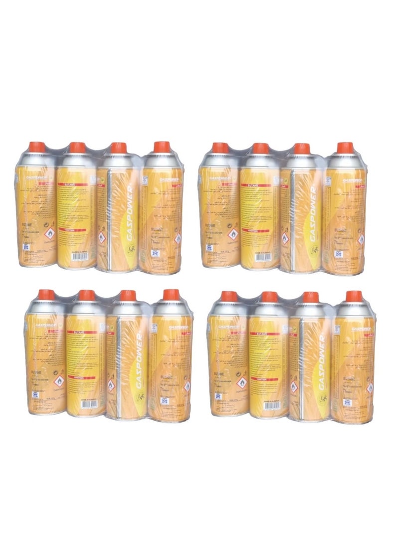 Butane Gas For Camping Stove Pack Of 4 x 4 227 g