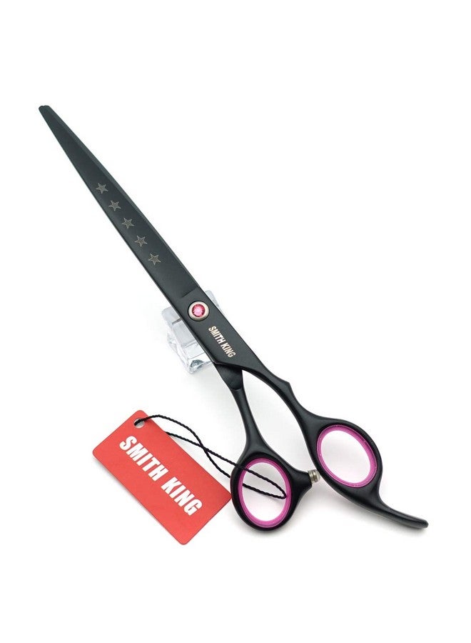 Smithking 8.0 Inches Professional Dog Grooming Scissors Set Straight & Thinning & Curved & Chunkers 4Pcs In 1 Set (With Comb) - Image 4