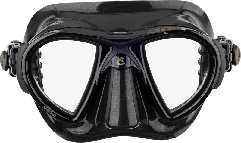 Cressi Nano Mask Black/Black - Image 3