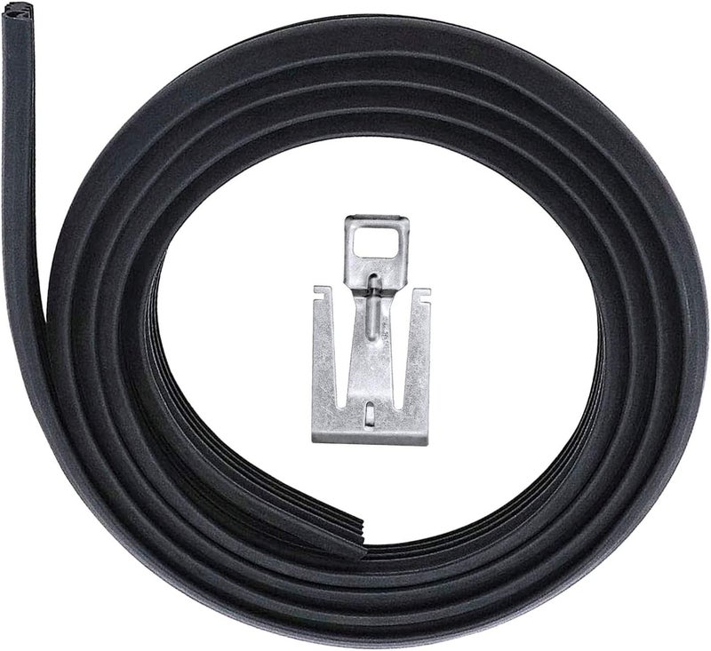 Romalon W10542314 Dishwasher Door Seal Gasket Strike（Improved version）by Fit for Whirl-pool AP5650274 PS5136129 W10284090 8268888 black - Image 1