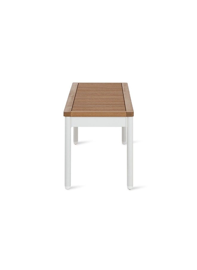 Bendigo Short Bench, White And Natural - pzsku/ZF1FFFB795A7855A2F63CZ/45/_/1736868112/c65a5a5b-ee2a-4fb3-ac97-6d4a23720150