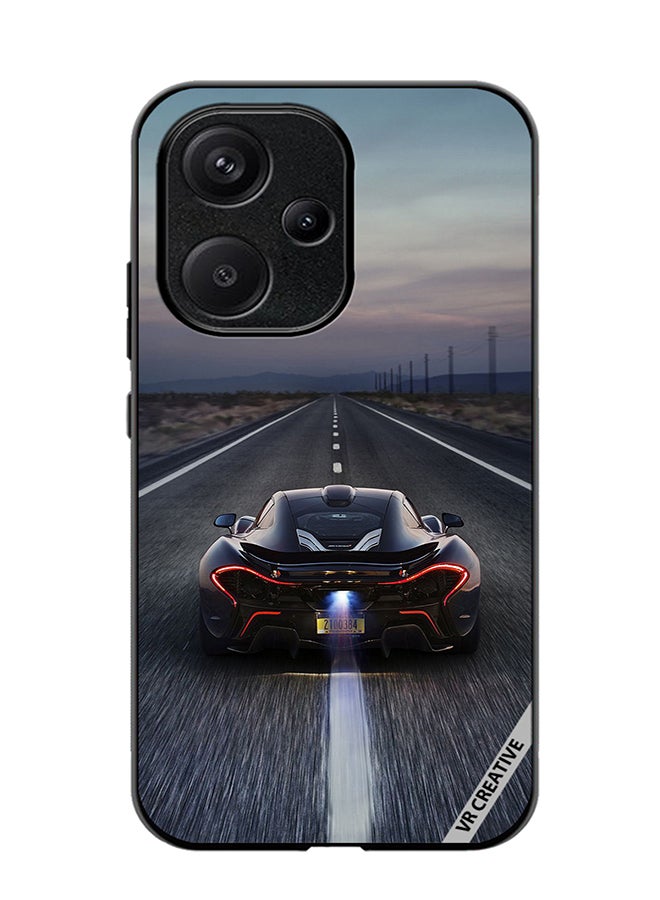 VR CREATIVE Protective Case Cover For Xiaomi Redmi 13C 5G Maclaren P1 Design Multicolour - Image 1