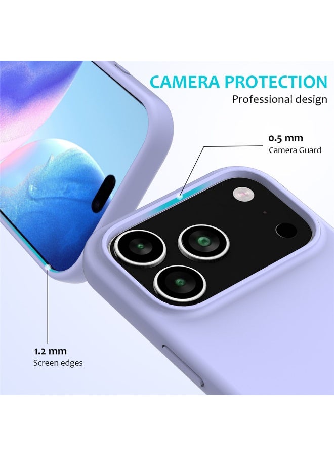 ACLIX iPhone 17 Pro Max Case Soft Jelly Silicone iPhone 17 Pro Max Cover Inside Microfiber Lining Shockproof Protective Phone Case for iPhone 17 Pro Max 6.9 inch - Image 2
