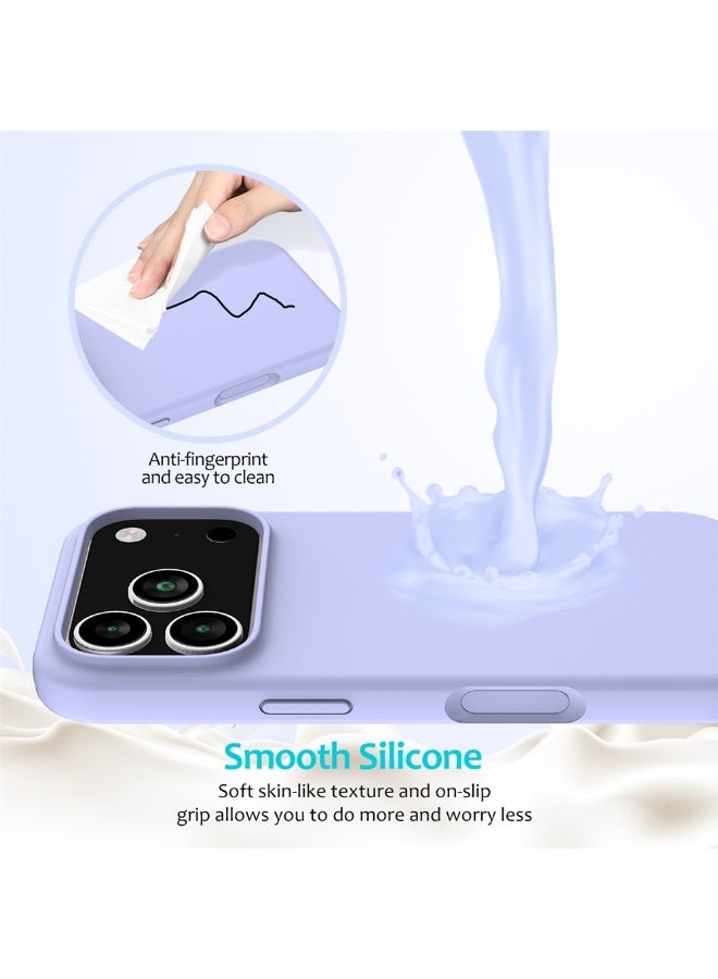 ACLIX iPhone 17 Pro Max Case Soft Jelly Silicone iPhone 17 Pro Max Cover Inside Microfiber Lining Shockproof Protective Phone Case for iPhone 17 Pro Max 6.9 inch - Image 4