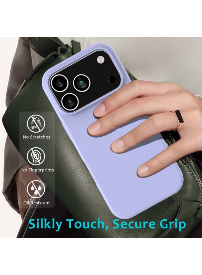 ACLIX iPhone 17 Pro Max Case Soft Jelly Silicone iPhone 17 Pro Max Cover Inside Microfiber Lining Shockproof Protective Phone Case for iPhone 17 Pro Max 6.9 inch - Image 3