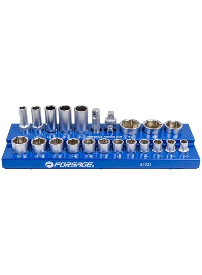 FORSAGE SOCKET SET CR-V 22PCS - Image 2