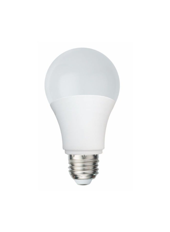 مودي مصباح LED MODI 12 وات E27 - مصباح LED موفر للطاقة، سطوع 1150 لومن، زاوية شعاع واسعة 200 درجة، أبيض بارد 6500 كلفن، عمر طويل 25000 ساعة، هيكل من الألومنيوم والبولي كربونات، مؤشر تجسيد اللون العالي ≥80 للإضاءة المنزلية والمكتبية - Image 3